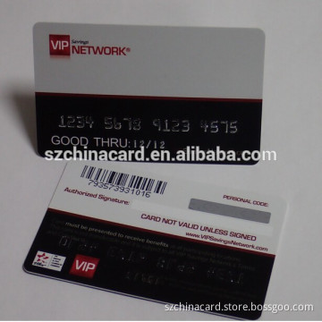 Hot sell high quality pritable plastic scratch off card